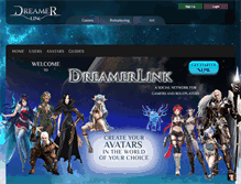 Tablet Screenshot of dreamerlink.com